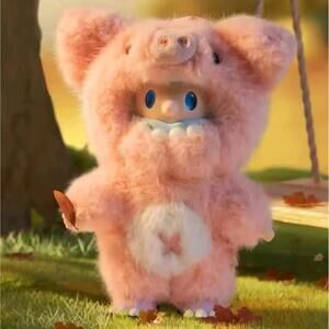 Farmer Bob Ani Monster Plush Pendant - Pig - New Sealed Bag